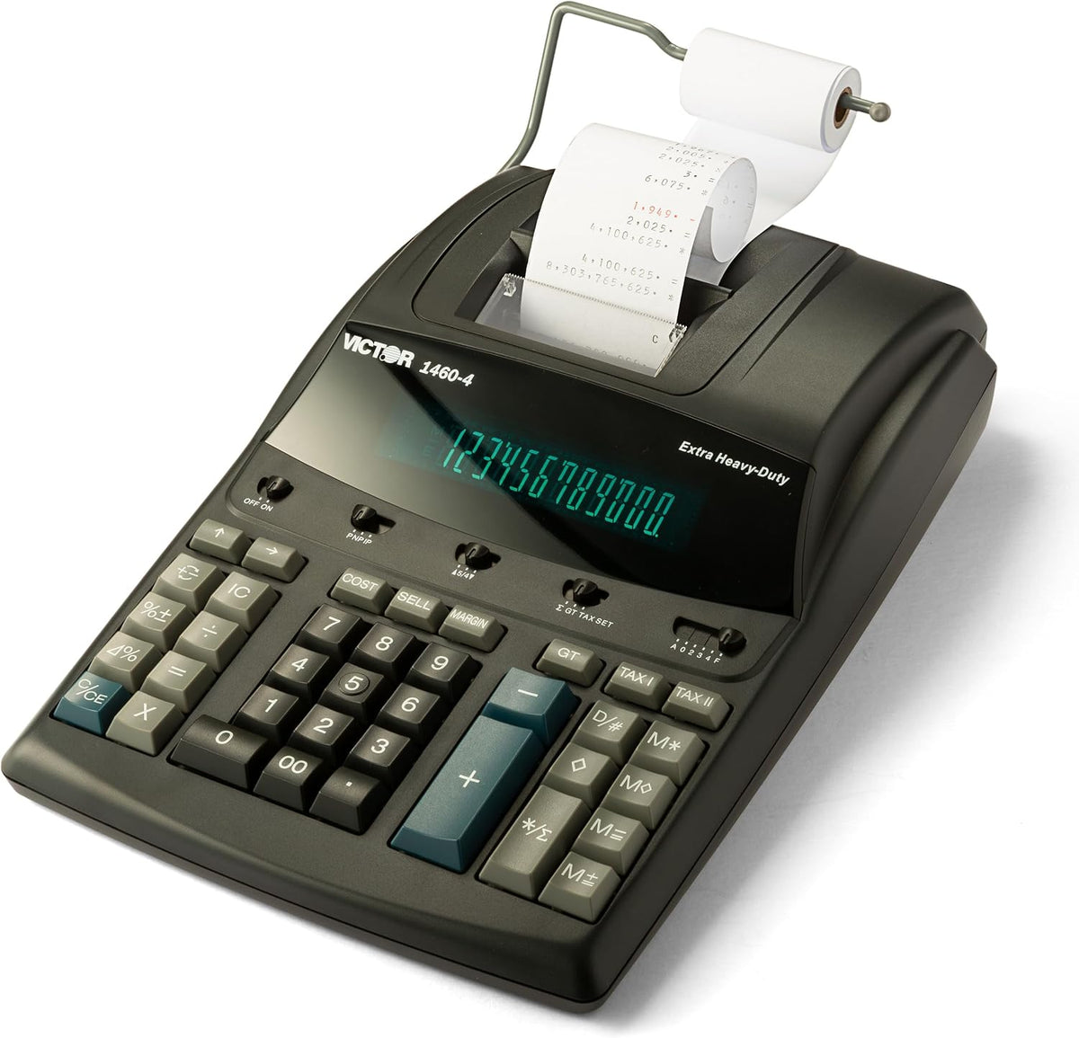 1460-4 12 Digit Extra Heavy Duty Commercial Printing Calculator
