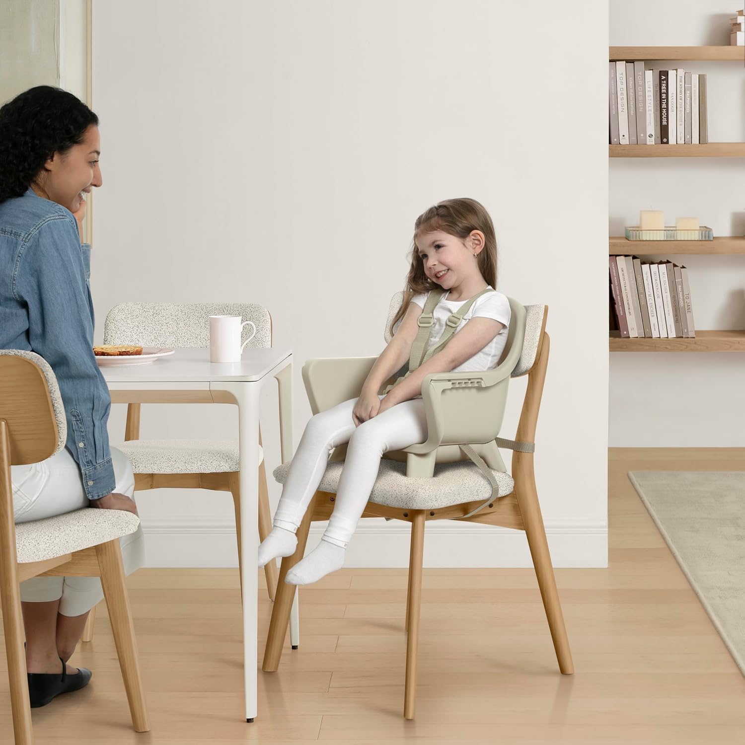 babyGap Otto 3-in-1 High Chair - High Chair Converts to Toddler Dinning Chair and Booster Seat - Dishwasher Safe Meal