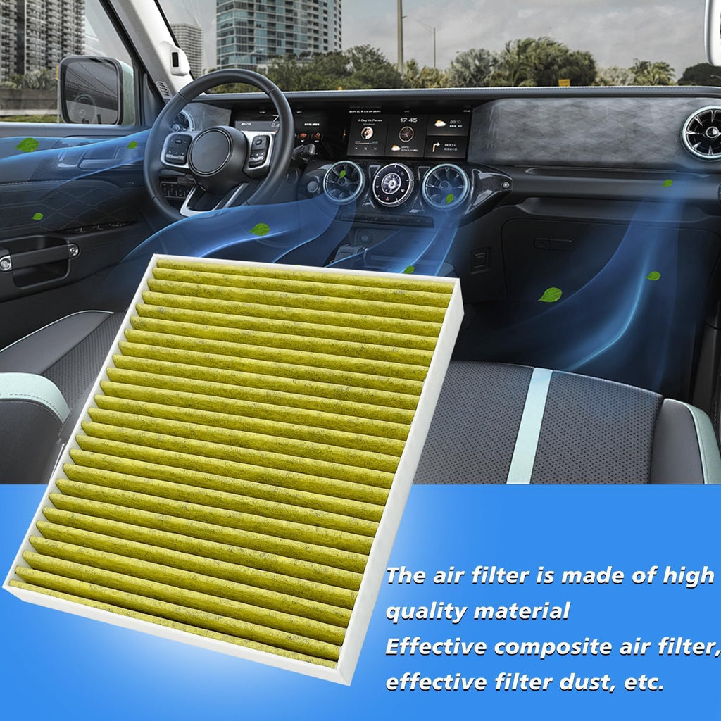 Cabin and Engine Air Filter Fits for 2019-2025 2026 Chevrolet Silverado 1500, Tahoe, Suburban, Sierra 1500, Yukon