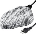 Bird Bath Deicer Heated Rock, 80W, Aluminum Base, 1 Pack, White