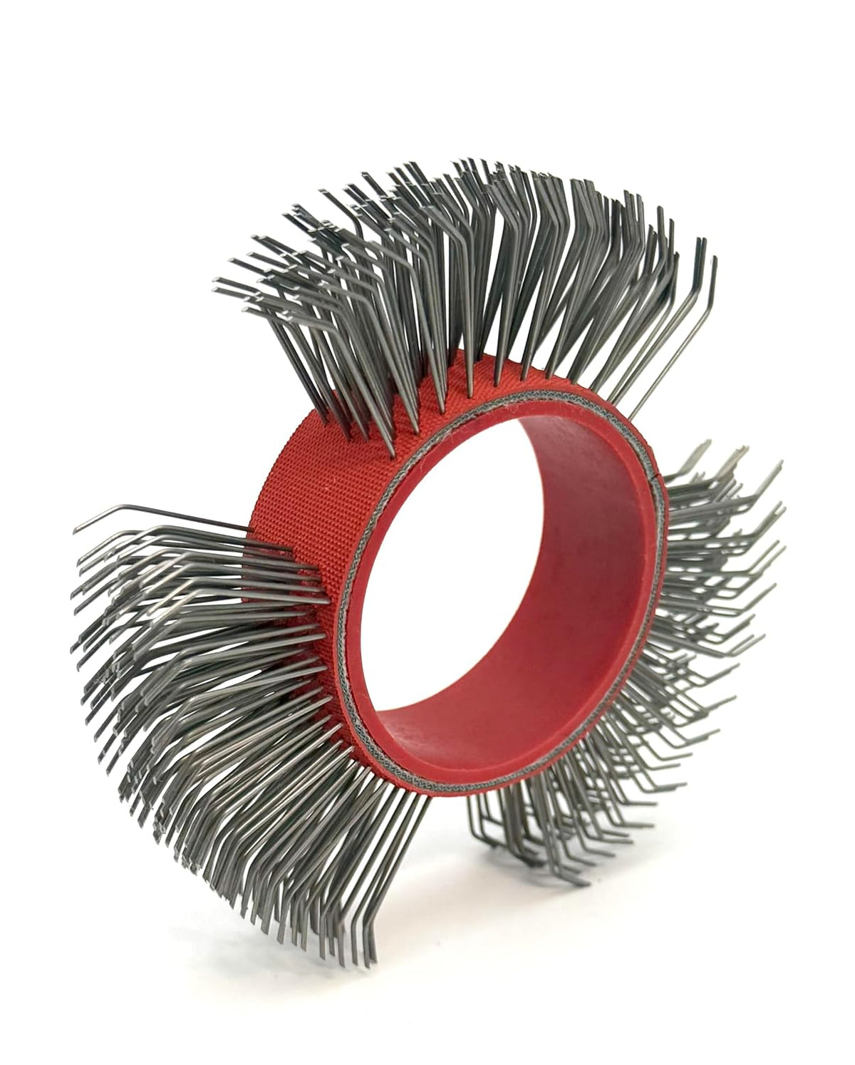 Abrasive Wire Wheel Belts, 23mm Bristle Blasting Wheels, 1PCS