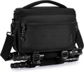 Camera Sling Bag with Tripod Holder & Rain Cover, Black | Small Camera Shoulder Bags for DSLR/SLR/Mirrorless Cameras