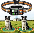 GPS Wireless Dog Fence Collar System 2 Mode 1 Pack IPX7 No Monthly Fee (Orange)