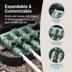 Orbit 4-Valve Heavy Duty Preassembled Sprinkler Manifold - 57257