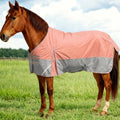 1200D Fall Horse Turnout Sheet (0g No Fill) Horse Blanket,Coral Pink 66''