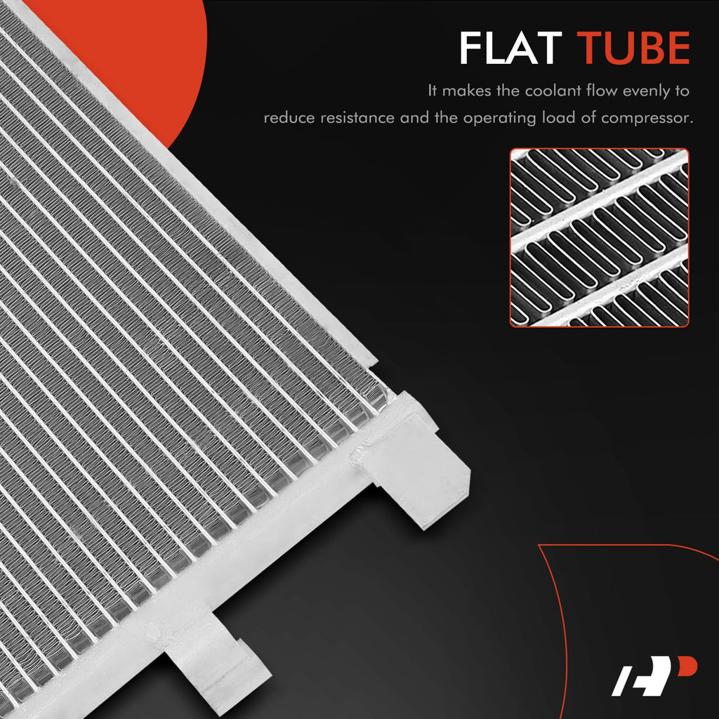 A-Premium Air Conditioning Condenser Compatible with Cadillac & Chevrolet
