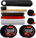Black Brown Shoe Polish Kit Saddle Soap Mink Oil Boots Shoe Shine | Deep Leather Conditioning,High Gloss