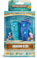 Spongebob Bikini Bottom Homes - Aquarium Decor - Durable Resin Aquarium Ornament for Betta Bowls, Small Fish Tanks