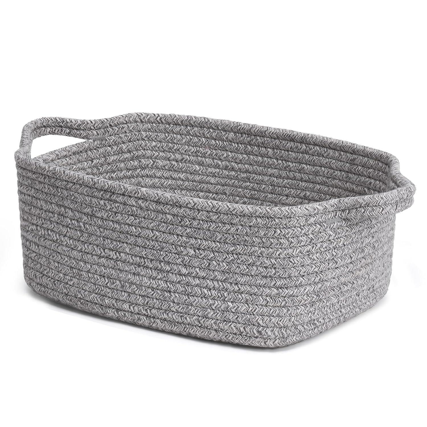 Decorative Gift Basket, Easter Basket for Kids, Woven Rope Storage Baskets with Handles, Nursery Baby Shower Toy