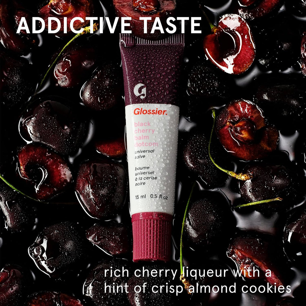 Balm Dotcom Lip Balm & Universal Salve, Black Cherry Burgundy Tint