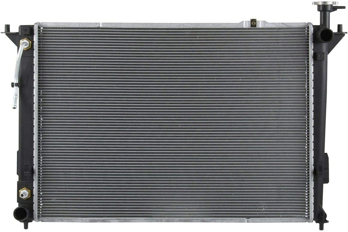 VibeUp CU13194 Engine Coolant Radiator with TOC & w/o EOC Fit for Hyundai Santa Fe 2010-2018; Hyundai Santa Fe Sport 2013-2018; Hyundai Santa Fe XL 2013-2019; Kia Sorento 2011-2015, AT, Replace# 67521