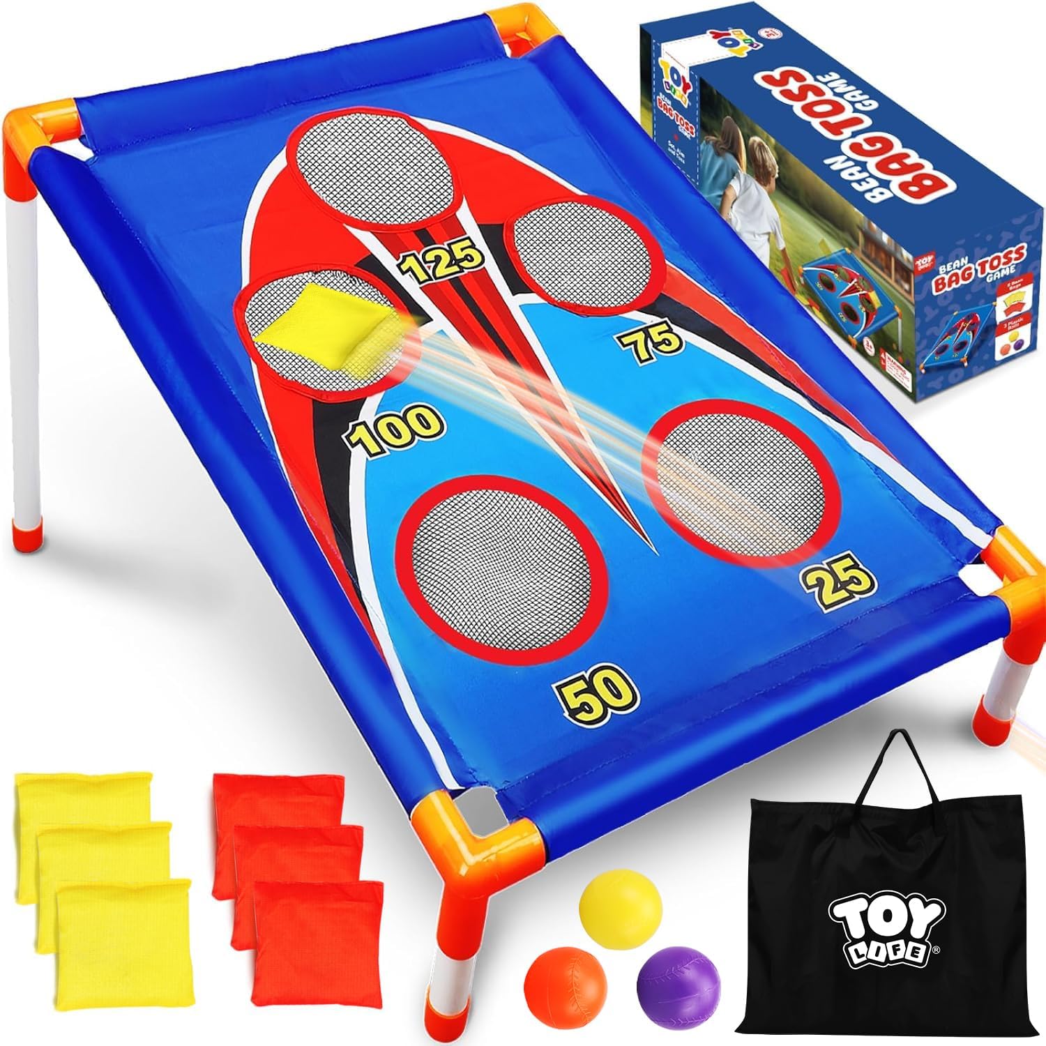 Bean Bags Toss Carnival Games, Cornhole, Outdoor Toys for Kids Ages 4-8, Backyard Game Sports & Outdoor Play, Outside