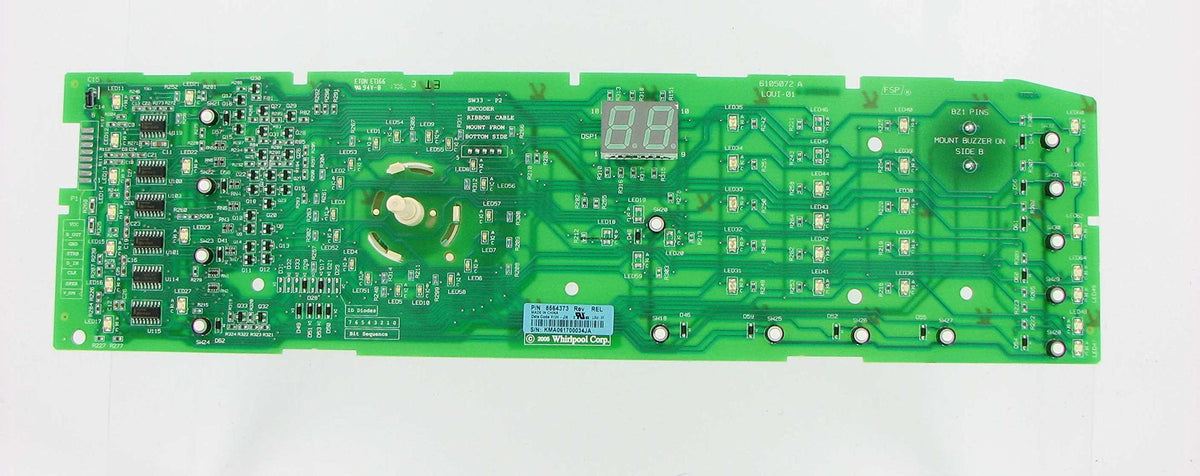 CoreCentric Remanufactured Laundry Washer Control Board Replacement for Whirlpool 8564373 / WP8564373