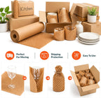 Honeycomb Packing Paper Roll 12" x 300', 1-Pack Recyclable Cushioning Wrap