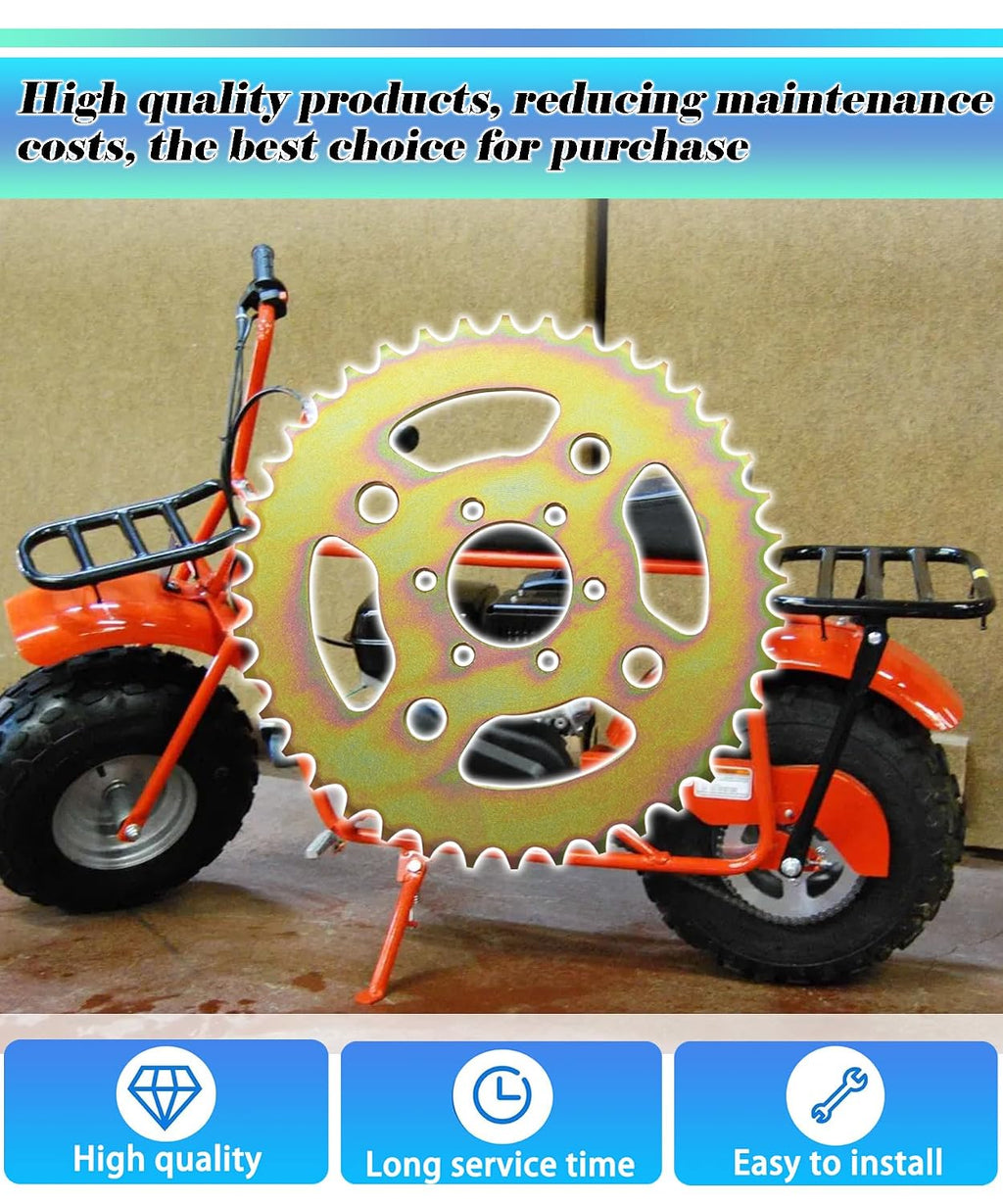 Upgrade 40T High Speed Rear Chain 6 Hole Sprocket # 40 41 420