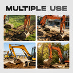 ALMULOO Quick Attach Bucket Ears Attachment Plate Compatible with KX057