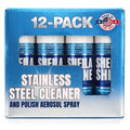 Stainless Steel Cleaner & Polish, Aerosol Spray, 12 x 10oz