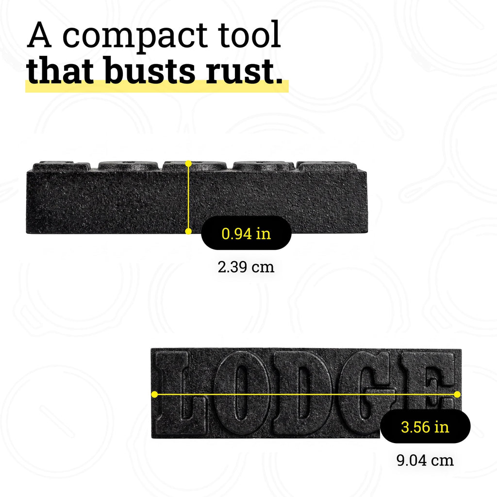 Rust Eraser Cast Iron Restoration Cleaning Block for Cookware