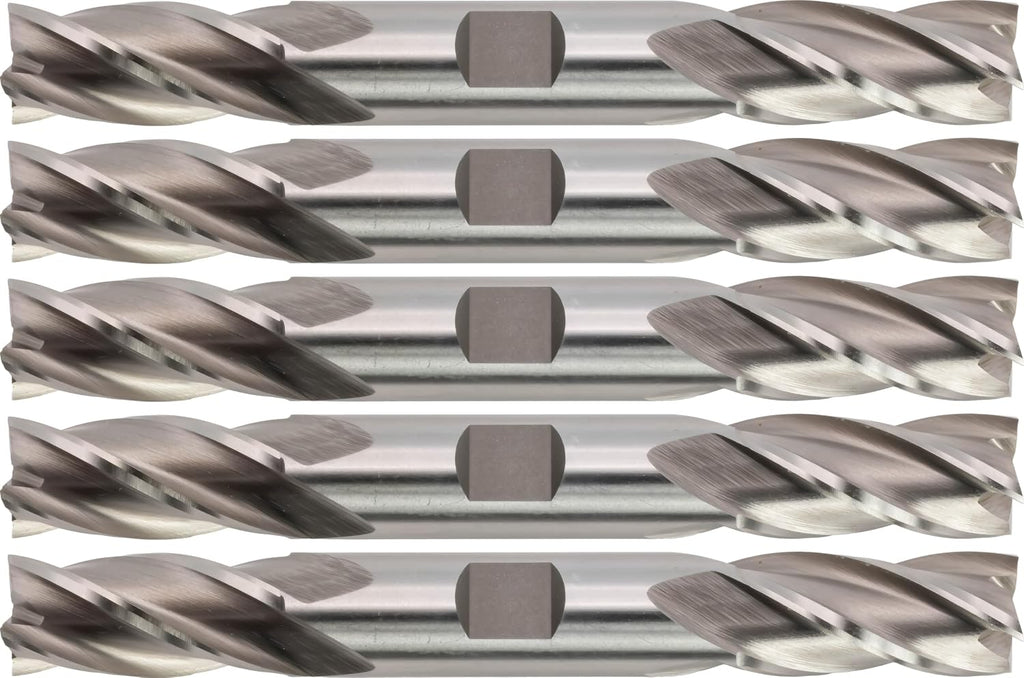 CME Cobalt End Mill, 5/8" Dia, 1-3/8" LOC, 5" OAL, 4 Fl, 5 pcs