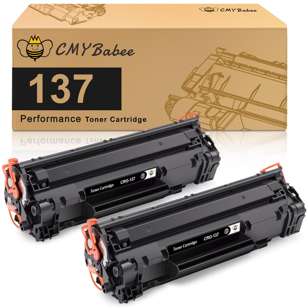 Compatible for Canon 137 Black Toner Cartridge 2 Pack