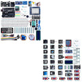 ELEGOO UNO Project Super Starter Kit & ELEGOO Upgraded 37 in 1 Sensor Modules Kit