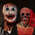 Halloween Masks, Creepy Full Head Double Layers Scary Mask, Halloween Horror Cosplay Costume Latex Props for Adults