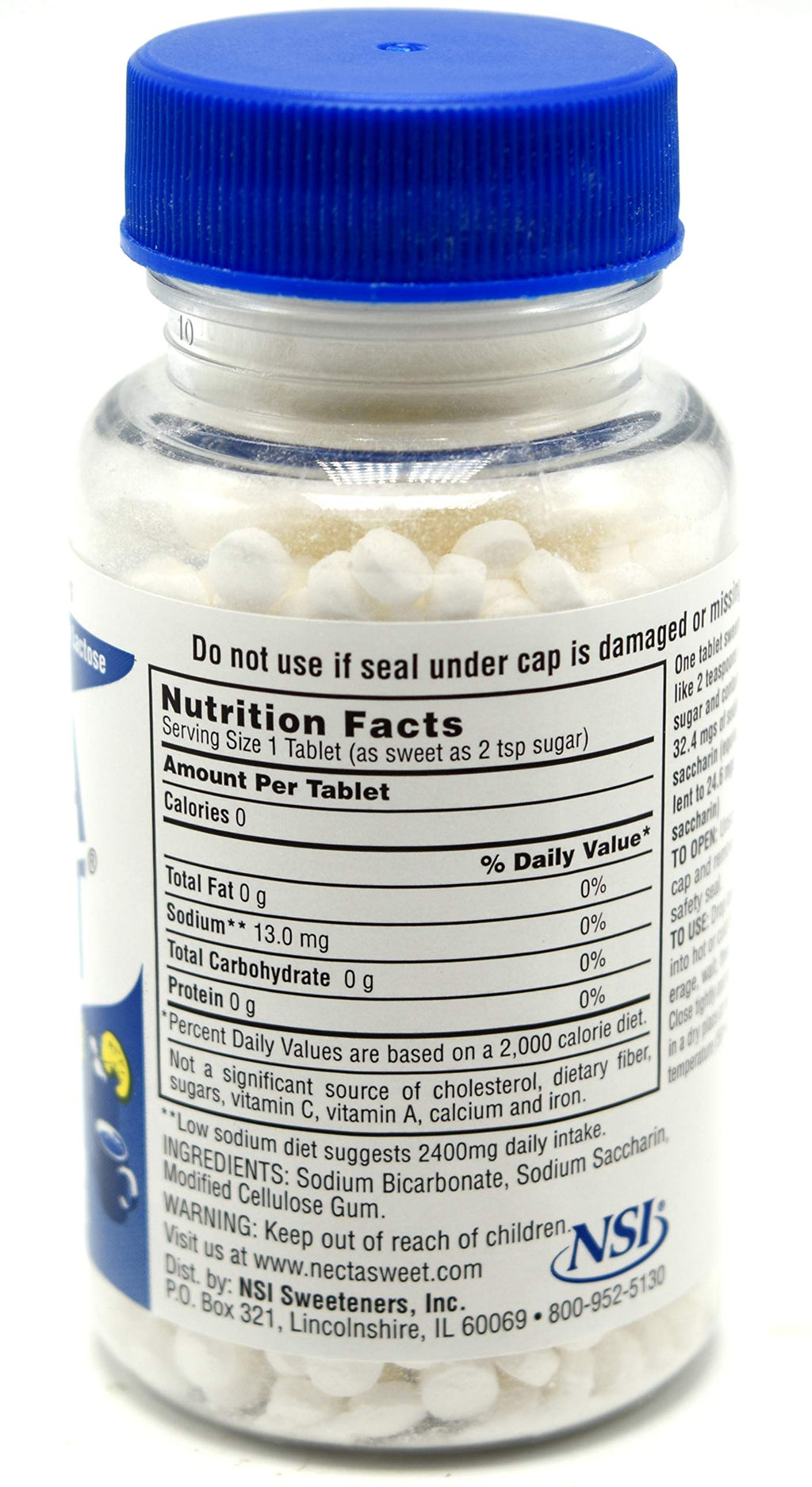 Nectasweet Sugar Sub Tb 0.5 Gr 1000