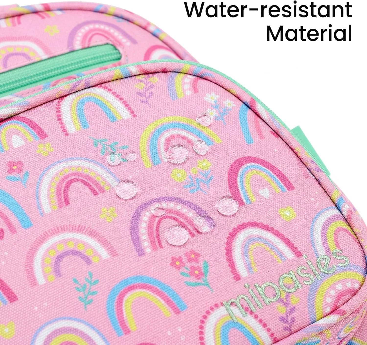 Girls Backpack 5-8: Lightweight Kids Backpacks for Girls - Girl Bookbag for Elementary School - Rainbow Pink