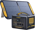 Jump 1500X Portable Power Station with 110W Solar Panel | 828Wh LiFePo4 Solar Generator Kit with 1500W Pure Sine Wave
