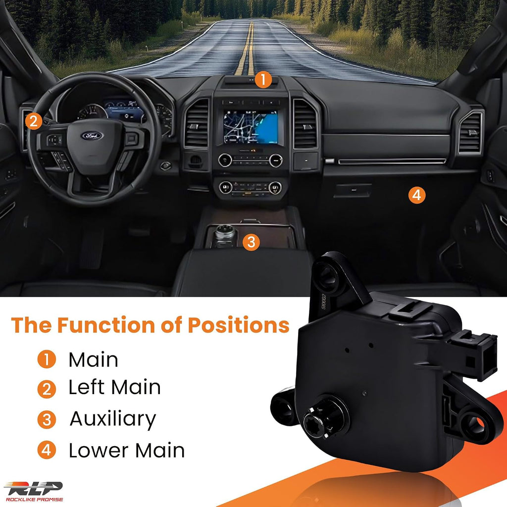 HVAC Blend Door Actuator Replaces 604-002 Fit for Dodge Ram Durango