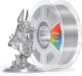 Silver Silk PLA Filament 1.75mm, Luxury Chrome-Like Mirror Shine, Premium Silk Smooth Finish, Reliable Consistent