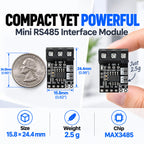 LONELY BINARY 12-Pack RS485 Transceiver Modules, MAX485 & MAX3485 Chips