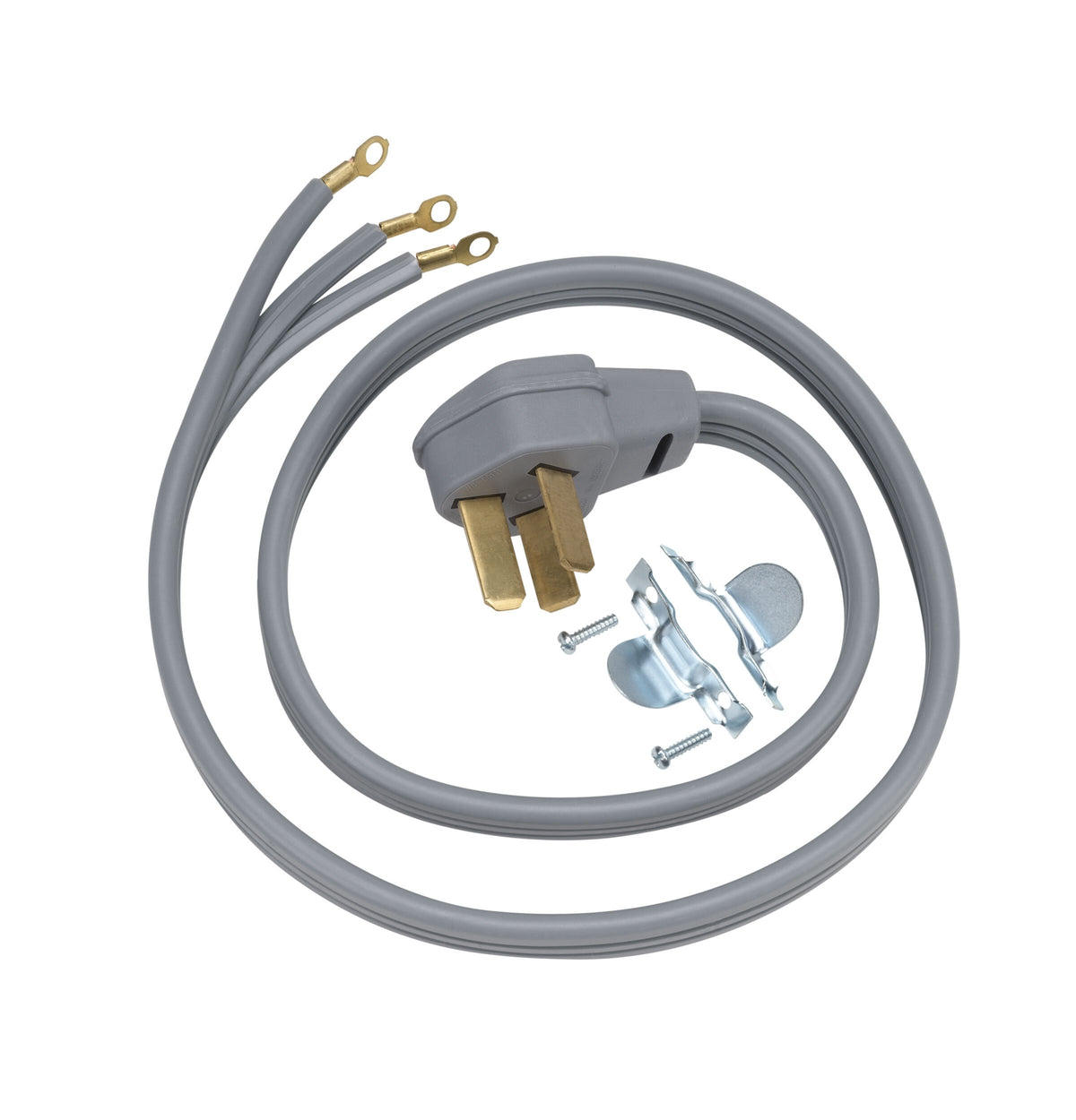GE WX09X10012 Electric 3 Wire 50amp Range Cord, 6'