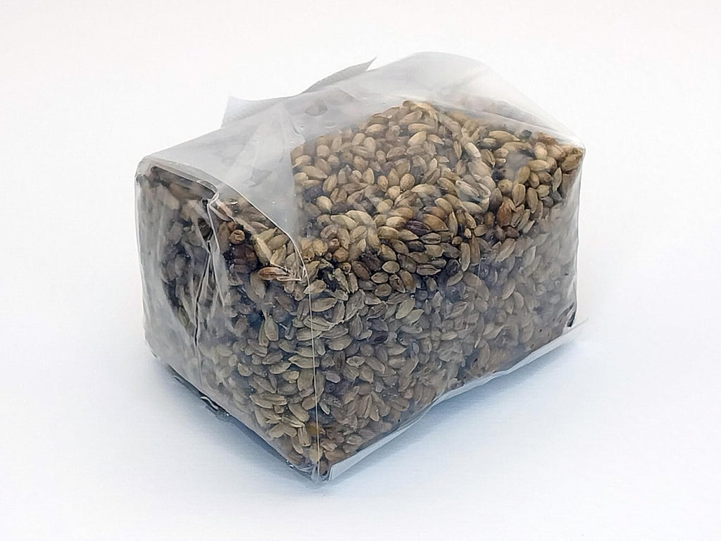 1lb Sterilized Rye Berry Grain Mushroom Substrate Bag for Mushroom Cultivation and Making Grain Spawn