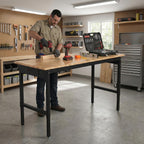 60 Inch Adjustable Workbench for Garage