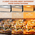 27" Countertop Food Warmer w/top Holder