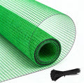 4x30 FT Garden Fence,0.4" Mesh Plastic Fencing Deer Netting Roll
