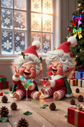 Christmas Puzzle - Educational Brain Booster for Kids & Adults, Enhance Spatial Awareness & Logical Thinking