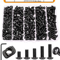 260PCS M5 T-Nuts Screws Assortment Kit,Compatible with Rail Mount,Replacement for M-Lok Nut Screw,M5 Nut and Bolt