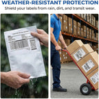 300 Pcs Packing List Envelopes 6''x10'', Adhesive Shipping Sleeves Clear Shipping Label Pouches for Mailing
