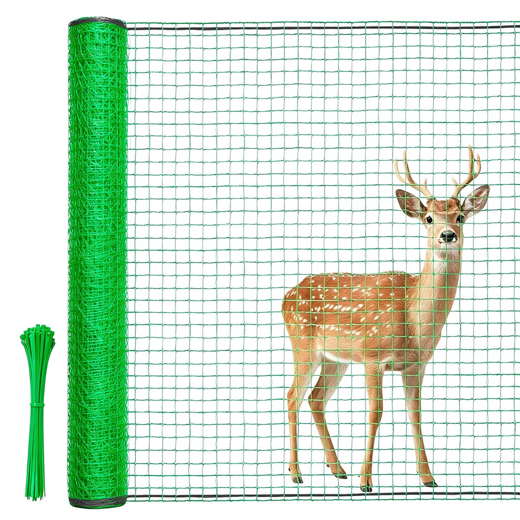 Deer Fence, Temporary Fence for Garden Outdoor Yard, 2.6 x 50 FT