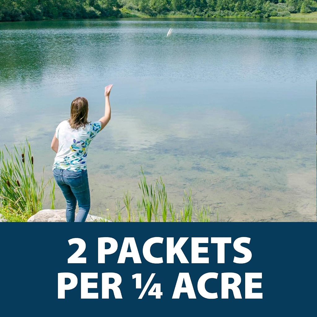 PondClear Packets Beneficial Bacteria Pond Clarifier, 24 Count