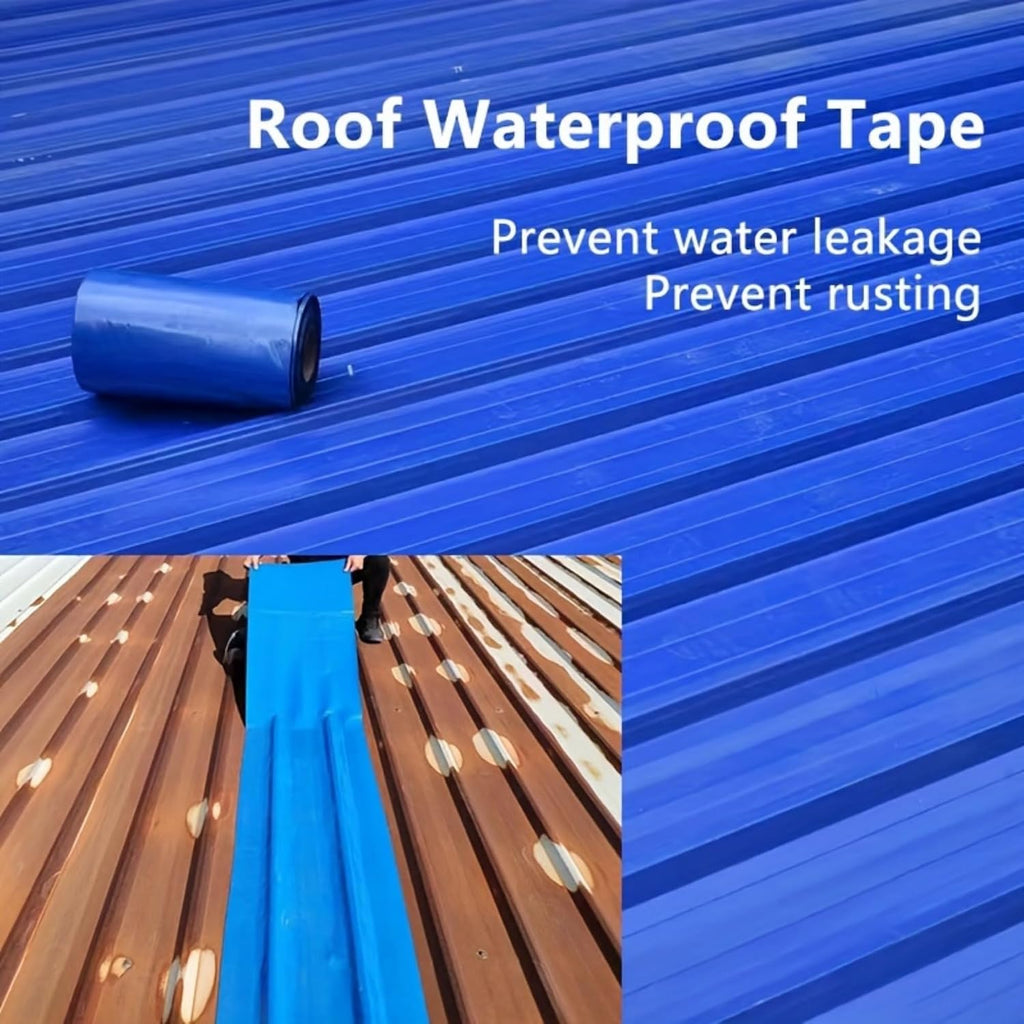 Waterproof Sealant Tape Self Adhesive Rubberized Asphalt Tape for RV Roof Metal Roof Corrugated Roof Leak Repair UV
