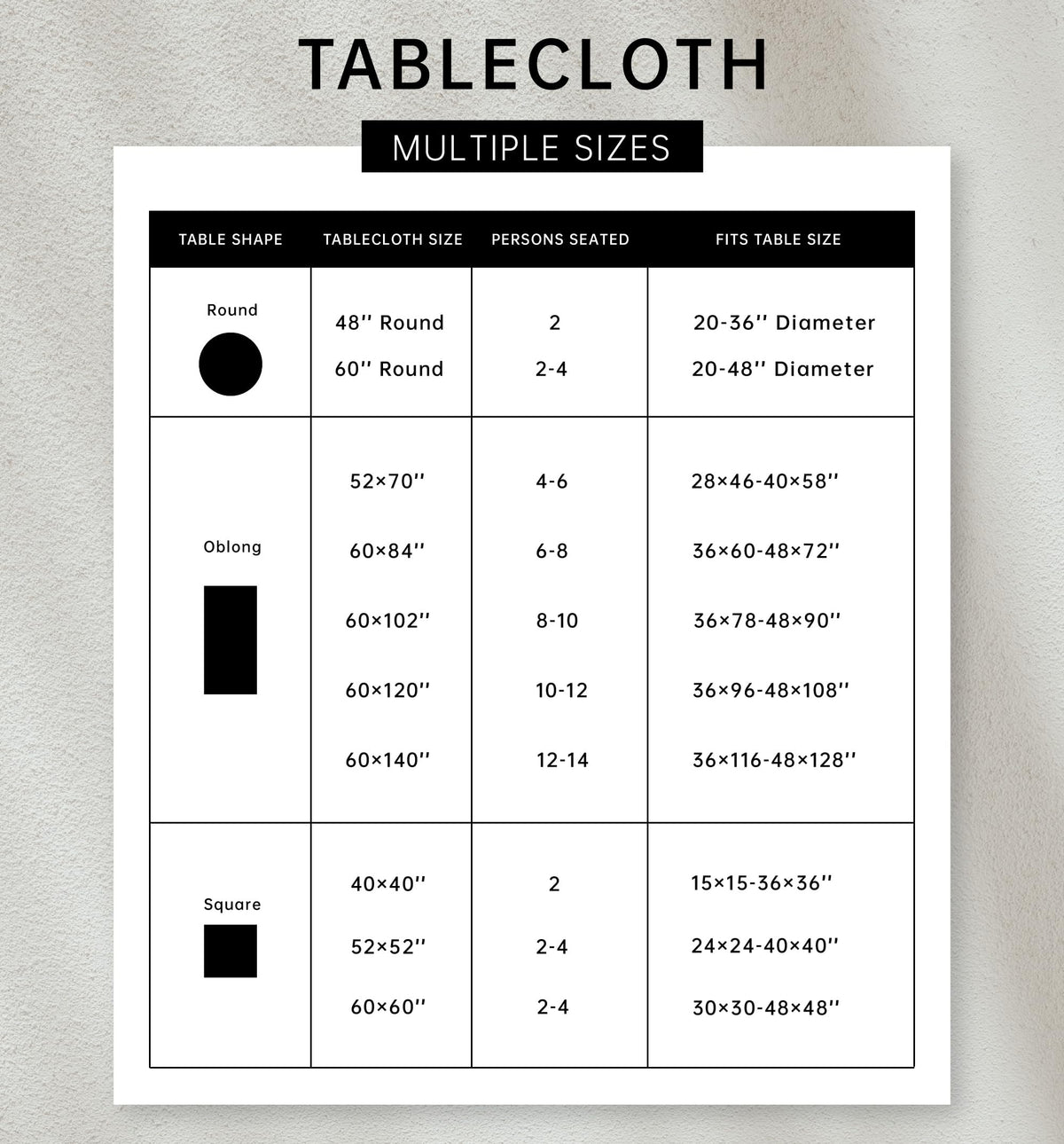 Pastoral Round Table Cloth 100% Polyester Fabric 60 Inch Diameter