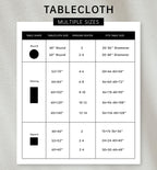 Pastoral Rectangle Table Cloth 100% Polyester Fabric 60 x 120 Inch