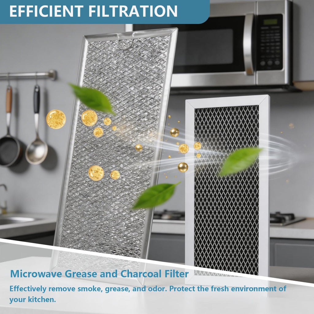 ME18H704SFS Microwave Grease & Charcoal Filter Replacement for Samsung