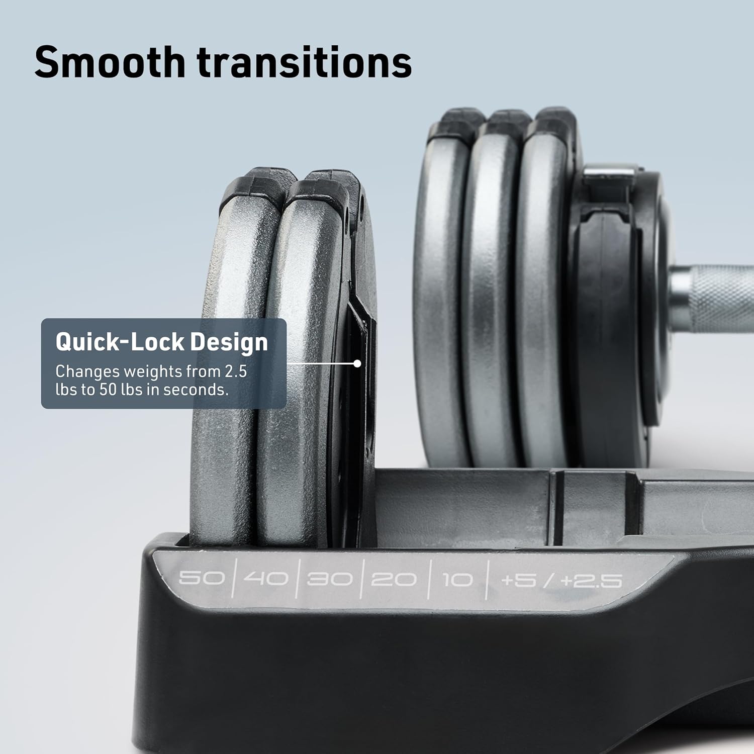 Select-a-Weight Adjustable Dumbbells