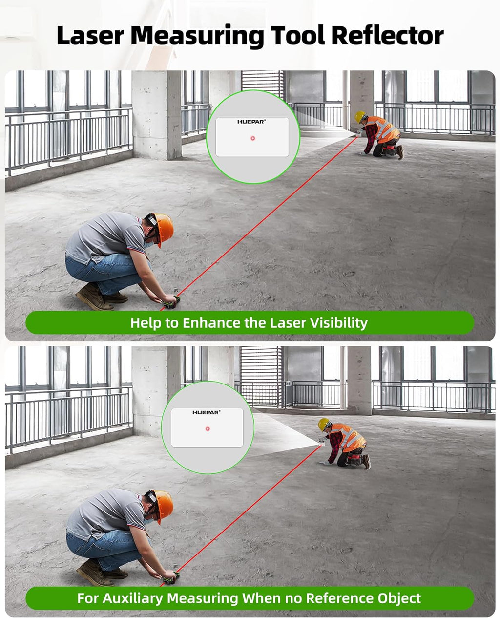 Professional Dual Laser Measuring Tool 393ft, 5 Years Warranty, Rechargeable Bilateral Laser Measurement Tool, Laser