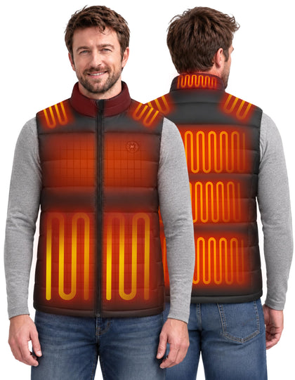 Men Heated Vest With Battery Pack Included 16000mAh for Winter