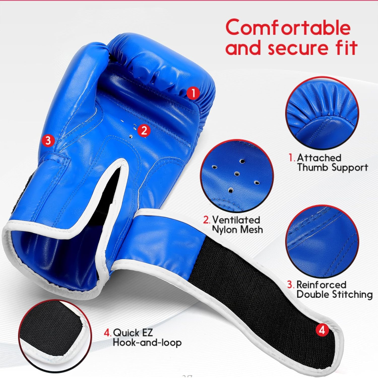 Kids Boxing Gloves for Sparring,Punching Bag,MMA Training,Ages 3-15 | Youth Boxing gloves For Training, Kids Sparring